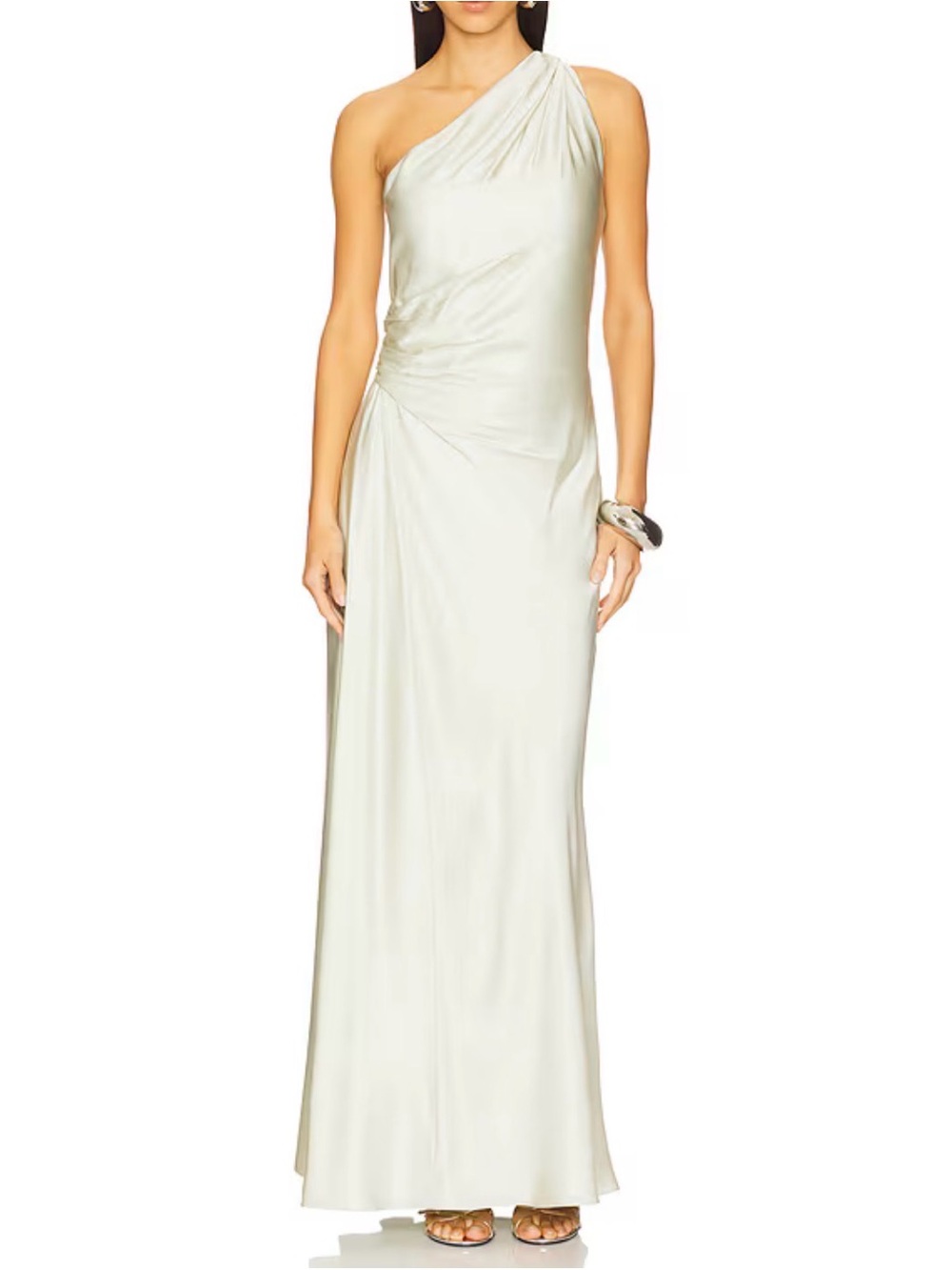 A.L.C. Womens Aster Gown Dress Green NEW